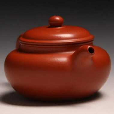 Full Handmade Yixing Zisha Teapot [Fanggu Pot] (Zhao Zhuang Zhu Ni – 250ml)