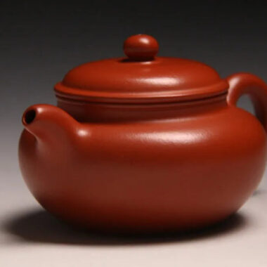 Full Handmade Yixing Zisha Teapot [Fanggu Pot] (Zhao Zhuang Zhu Ni – 250ml)