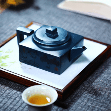 Full Handmade Yixing Zisha Teapot [Feng Qing Qi Zheng] (Tian Qing Ni – 300ml)