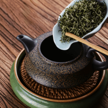 Full Handmade Yixing Zisha Teapot [Jin Qian Bao] (Hei Jiao Ni – 340ml)
