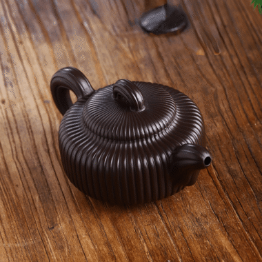 Full Handmade Yixing Zisha Teapot [Jin Wen Biyu] (Meigui Zi Ni – 300ml)