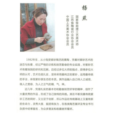 Full Handmade Yixing Zisha Teapot [Junde Pot] (Qing Duan Ni Firewood Fired – 180ml)