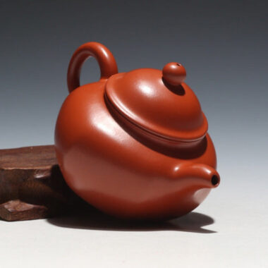 Full Handmade Yixing Zisha Teapot [Liufang Duo Zhi Pot] (Zhu Ni – 150ml)