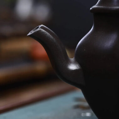 Full Handmade Yixing Zisha Teapot [Liufang Shen Deng Pot] (Shi Huang – 260ml)