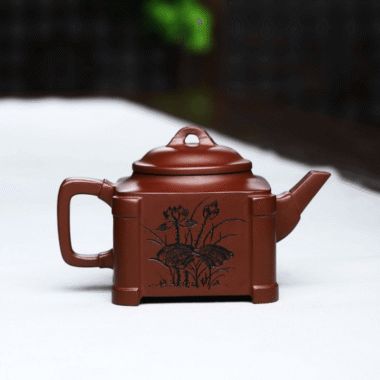 Full Handmade Yixing Zisha Teapot [Qingfeng Yulu] (Lao Zi Ni – 220ml)