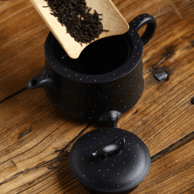 Full Handmade Yixing Zisha Teapot [San Zu Lu Ding] (Shi Huang – 220ml)