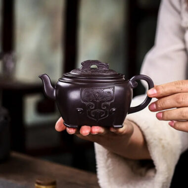 Full Handmade Yixing Zisha Teapot [Xian Rui] (Zi Jia Ni – 280ml)