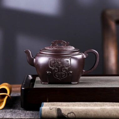 Full Handmade Yixing Zisha Teapot [Xian Rui] (Zi Jia Ni – 280ml)