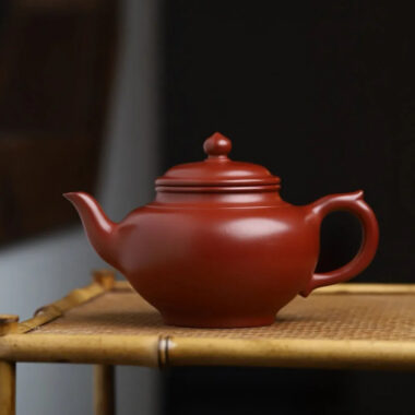 Full Handmade Yixing Zisha Teapot [Xiao Ying Pot] (Dahongpao – 250/320/360ml)