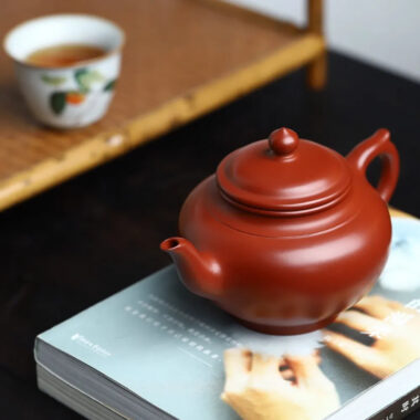 Full Handmade Yixing Zisha Teapot [Xiao Ying Pot] (Dahongpao – 250/320/360ml)
