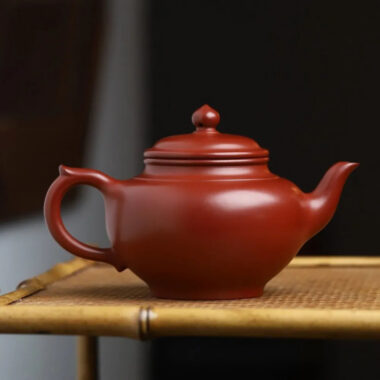 Full Handmade Yixing Zisha Teapot [Xiao Ying Pot] (Dahongpao – 250/320/360ml)