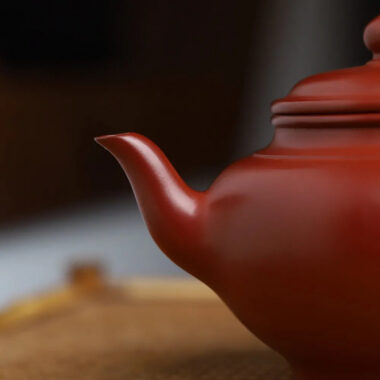 Full Handmade Yixing Zisha Teapot [Xiao Ying Pot] (Dahongpao – 250/320/360ml)
