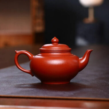 Full Handmade Yixing Zisha Teapot [Xiao Ying Pot] (Xiao Meiyao Zhu Ni – 200ml)