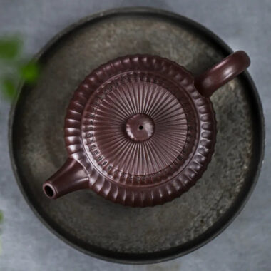 Full Handmade Yixing Zisha Teapot [Xin Jing De Zhong] (Zi Jia Ni – 350ml)