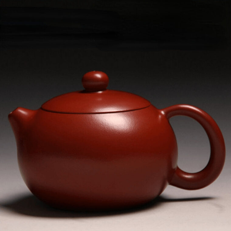 Full Handmade Yixing Zisha Teapot [Xishi Pot] (Dahongpao – 250ml)