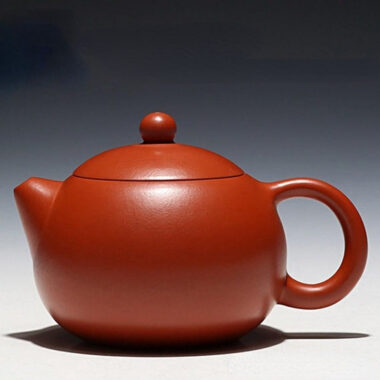 Full Handmade Yixing Zisha Teapot [Xishi Pot] (Zhu Ni – 260ml)