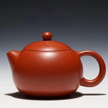Full Handmade Yixing Zisha Teapot [Xishi Pot] (Zhu Ni – 260ml)