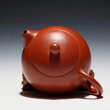Full Handmade Yixing Zisha Teapot [Xishi Pot] (Zhu Ni – 260ml)