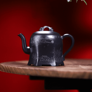 Full Handmade Yixing Zisha Teapot [Yu Bi Cheng Shui] (Shi Huang – 290ml)
