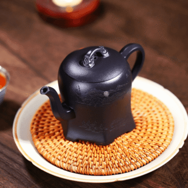 Full Handmade Yixing Zisha Teapot [Yu Bi Cheng Shui] (Shi Huang – 290ml)