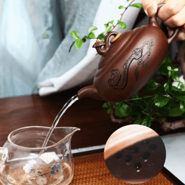 Full Handmade Yixing Zisha Teapot [Yu Ruyi] (Shi Hong  – 350ml)