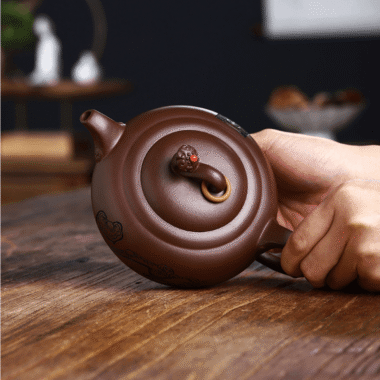 Full Handmade Yixing Zisha Teapot [Yu Ruyi] (Shi Hong  – 350ml)