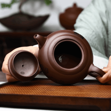 Full Handmade Yixing Zisha Teapot [Yu Ruyi] (Shi Hong  – 350ml)