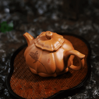 Full Handmade Yixing Zisha Teapot [Zen] (Lao Duan Ni – 260ml)