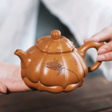 Full Handmade Yixing Zisha Teapot [Zen] (Lao Duan Ni – 260ml)