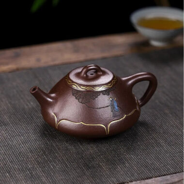 Full Handmade Yixing Zisha Teapot [Zhi Yu Shao Feng] (Lao Zi Ni – 300ml)