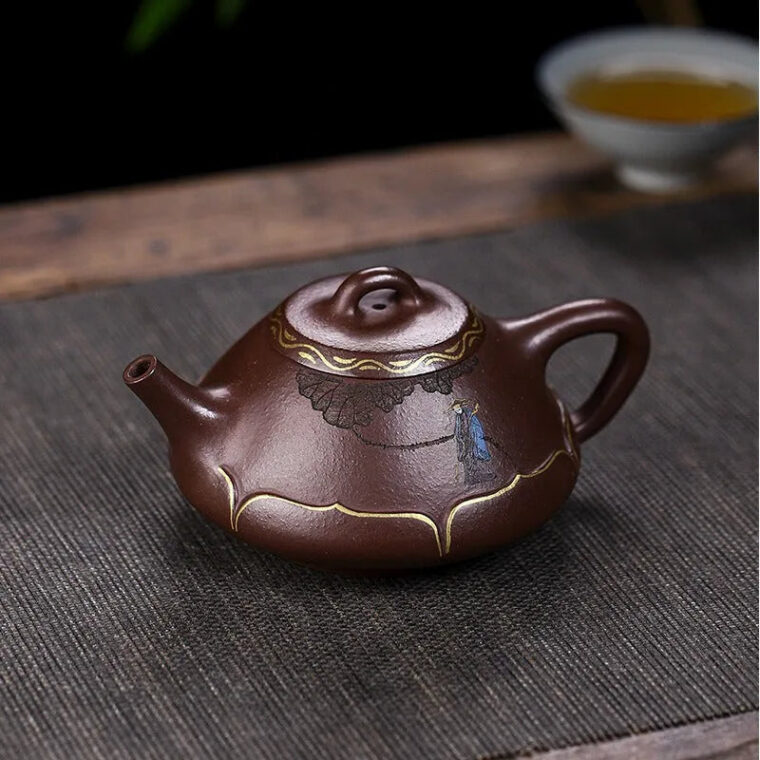 Full Handmade Yixing Zisha Teapot [Zhi Yu Shao Feng] (Lao Zi Ni – 300ml)