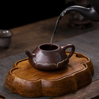 Full Handmade Yixing Zisha Teapot [Zhi Yu Shao Feng] (Lao Zi Ni – 300ml)