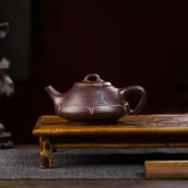 Full Handmade Yixing Zisha Teapot [Zhi Yu Shao Feng] (Lao Zi Ni – 300ml)