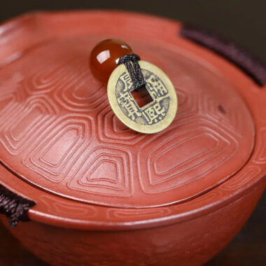 Handmade Yixing Zisha Hand-Grab Pot / Teapot [Wealthy] (Dahongpao – 150ml)