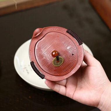 Handmade Yixing Zisha Hand-Grab Pot / Teapot [Wealthy] (Dahongpao – 150ml)