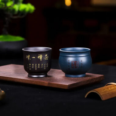 Handmade Yixing Zisha Master Tea Cup [Huna Baifu/Chan Cha Yiwei] 200/160ml