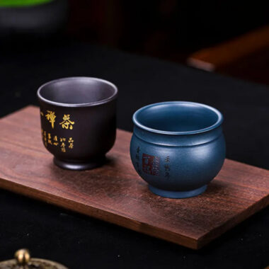 Handmade Yixing Zisha Master Tea Cup [Huna Baifu/Chan Cha Yiwei] 200/160ml