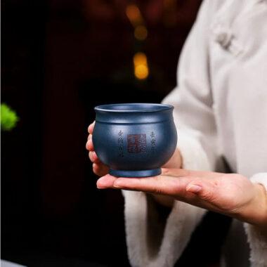 Handmade Yixing Zisha Master Tea Cup [Huna Baifu/Chan Cha Yiwei] 200/160ml