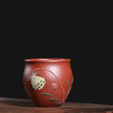 Handmade Yixing Zisha Master Tea Cup [Xi Ke] Gift Set