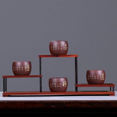 Handmade Yixing Zisha Tea Cup [Zen Tea] Gfit Set