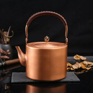 Luxury [Plain Barrel] Copper Kettle 2L