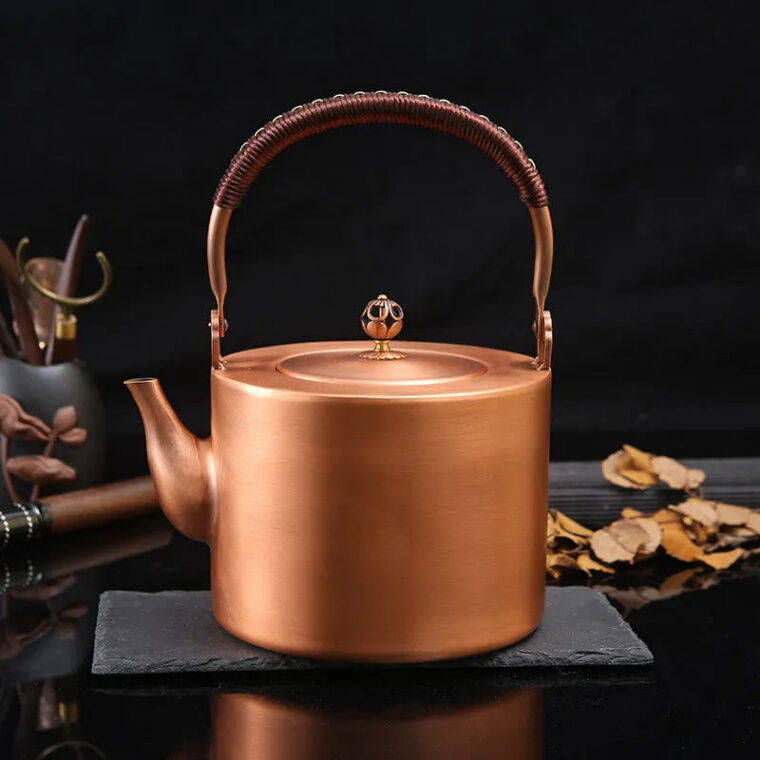 Luxury [Plain Barrel] Copper Kettle 2L