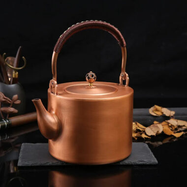 Luxury [Plain Barrel] Copper Kettle 2L