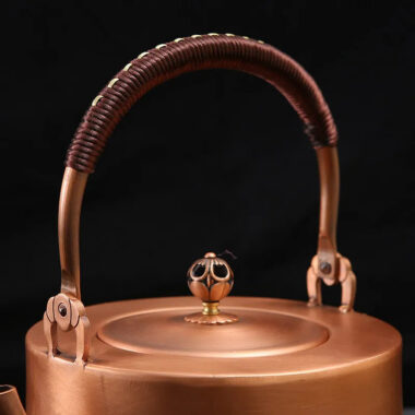Luxury [Plain Barrel] Copper Kettle 2L