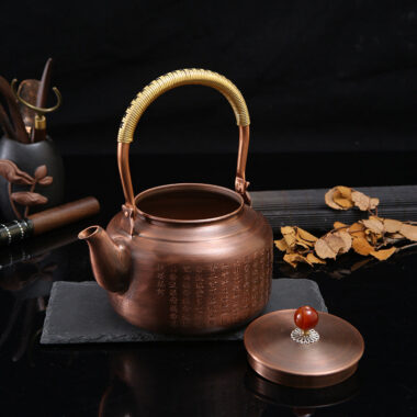 Retro Copper [Barrel Xin Jing] Kettle 1.4L