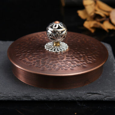 Retro Copper [Flat Hammer Pattern] Kettle 1.2L