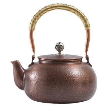 Retro Copper [Flat Hammer Pattern] Kettle 1.2L