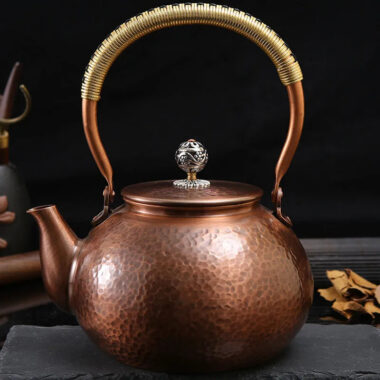 Retro Copper [Hammer Pattern] Kettle 1.2L