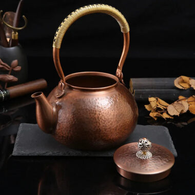 Retro Copper [Hammer Pattern] Kettle 1.2L