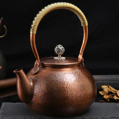 Retro Copper [Hammer Pattern] Kettle 1.2L